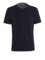 T-Shirt Bleu Fonce Pour Homme