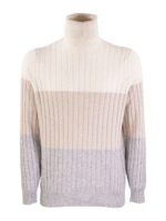 Pull Col Roule - Multicolore