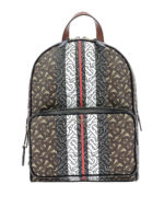 Zaino in e-canvas con stampa monogramma