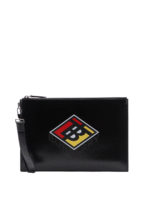 Clutch con stampa logo