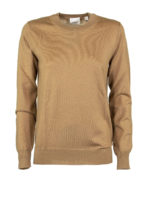 Maglia in lana merino con toppe Vintage Check