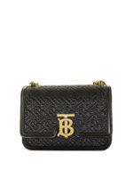 Borsa TB piccola in pelle trapuntata