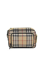 Borsa in cotone con motivo Vintage Check