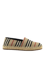 Espadrillas con iconico motivo a righe