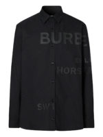 Camicia con logo lucido