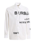 Camicia Topham con stampa logo gommata