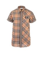 Camicia patchwork di motivi Vintage check