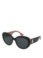 Occhiali da sole over con TB monogram