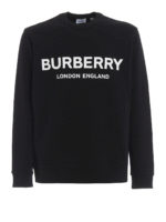 Felpa Lanslow nera con logo