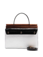 Borsa Title piccola in pelle di cervo