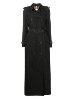 Trench lungo in taffetta