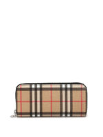 Portafoglio Ellerby con zip in tecno canvas