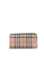 Portafoglio zip-around Elmore Vintage check