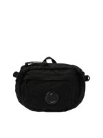 Marsupio Nylon B logo lens nero