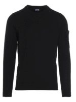 Pullover lens logo nero