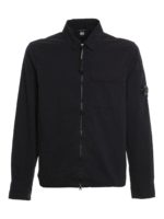 Camicia in gabardine con zip