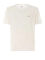 T-shirt in jersey con stampa logo sul retro