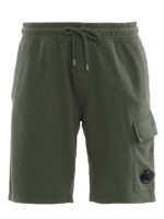 Shorts in jersey con lente