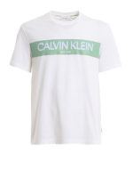 T-shirt con stampa banda logo lettering