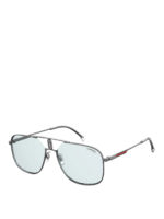 Occhiali da sole squadrati in metallo