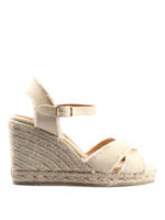 Espadrilles zeppa Bromelia avorio
