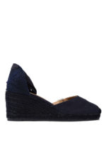 Espadrillas zeppa Carina blu
