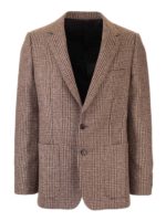 Giacca Principe di Galles marrone