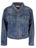 Giacca Trucker in denim lavaggio scuro Union