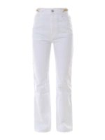 Jeans Acampanados - Blanco