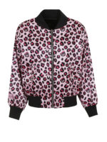 Bomber Leopard reversibile