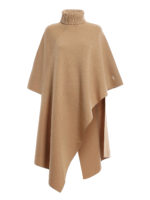 Poncho lungo in cashmere