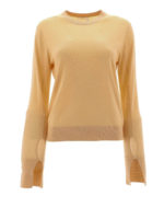 Maglia con polsini oversize abbottonati