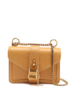 Borsa Aby in pelle goffrata