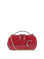 Tracolla Mini Vanity in pelle