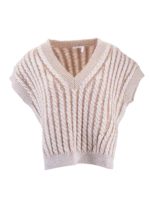 Maglia di lana intrecciata color S