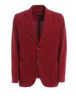 Blazer in jersey jacquard