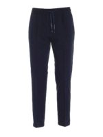 Pantalone blu con coulisse