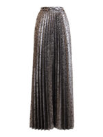 Gonna lunga plisse maculata