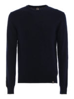 Pull girocollo in misto lana