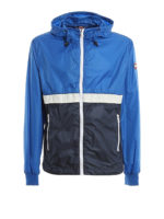 Giacca a vento a blocchi di colore