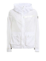 Giacca in nylon con cappuccio