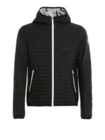 Giacca trapuntata opaca con cappuccio