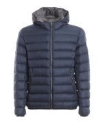 Piumino in nylon trapuntato con cappuccio
