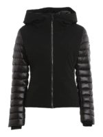 Piumino con maniche trapuntate