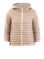 Piumino con maniche a tre quarti