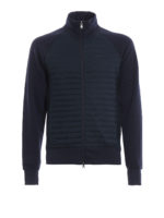 Felpa Ultrasonic in nylon imbottito e cotone