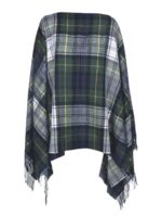 Sciarpa stampa check multicolor