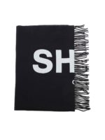 Sciarpa con logo lettering