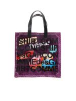 Shopper multicolore con stampa logo