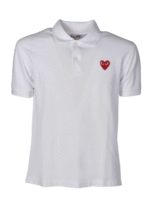 Polo Heart in cotone bianca